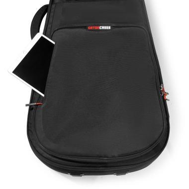 Gator G-ICONELECTRIC Prémium gitártok elektromos gitárhoz, ICON széria, fekete