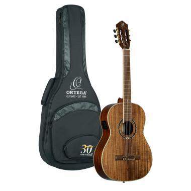 Ortega RE30TH-ACA 30th Anniversary 4/4 -es elektro-klasszikus gitár + tok