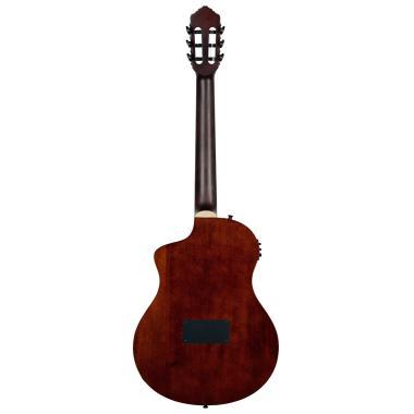 Ortega RTPDLX-ACA TourPlayer DeLuxe nylon húros gitár 6 húros akác burst + tok