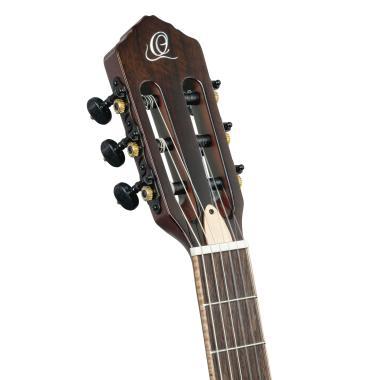 Ortega RTPDLX-ACA TourPlayer DeLuxe nylon húros gitár 6 húros akác burst + tok