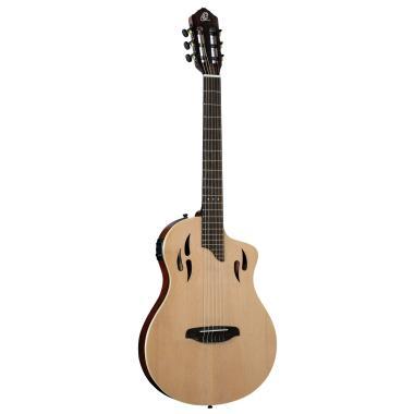Ortega RTPSTD-NAT TourPlayer DeLuxe nylon húros gitár 6 húros lucfenyő natúr + tok