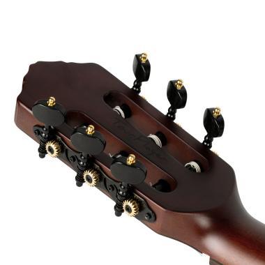 Ortega RTPSTD-NAT TourPlayer DeLuxe nylon húros gitár 6 húros lucfenyő natúr + tok