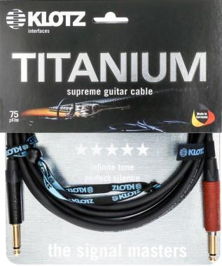 Klotz TITANIUM supreme gitárkábel - 4,5m