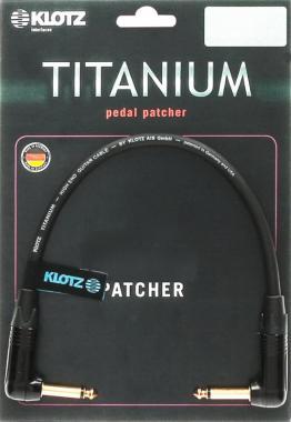 Klotz TITANIUM supreme patch kábel pipa csatlakozókkal - 0,9m