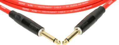 Klotz profi hangszerkábel fém Klotz Jack-kel - 4,5m