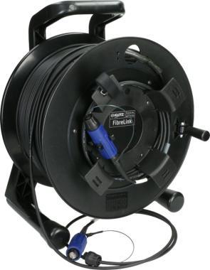 Klotz SmartBeam DODEKA 12 kabel na cívce FiberLink - jednovidový OS2 - 150m