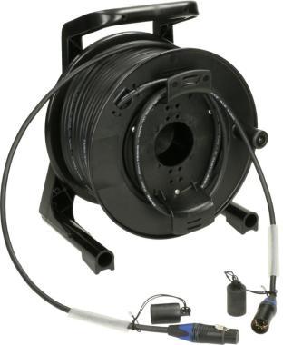Klotz alacsony veszteségű DMX kábeldob - PVC XLR 5p mama/papa (3 pin bekötve) Neutrik - 0,31m