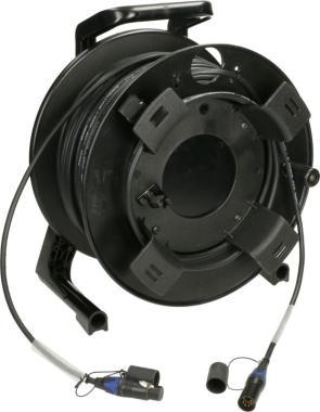 Klotz alacsony veszteségű DMX kábeldob - PVC XLR 5p mama/papa (3 pin bekötve) Neutrik - 0,31m