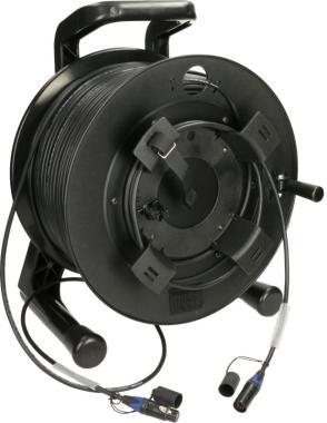 Klotz DMX kabelový buben, nízká ztráta, PVC XLR 5p (3 pin), Neutrik, 0,31m