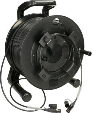 Klotz AES a DMX kabelový buben, nízká ztráta, PVC XLR 3p Neutrik, 150m