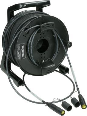 Klotz patch kabel CAT7 (S/FTP), flexibilní, PUR, etherCON, 50m