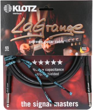 Klotz LaGrange supreme gitárkábel - 4,5m