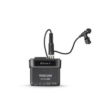 Tascam TM-DR10LPRO Tascam DR-10L Pro, 32bit float rögzítő, tartozék csíptetős mikrofonnal, SDXC rögzítés, opcionális BT