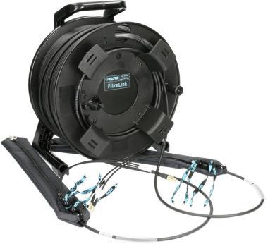 Klotz 2x LC/UPC - 2x LC/UPC kábeldob FiberLink - multimode OM4 - 250m