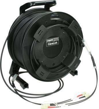 Klotz optický kabel 2x SC/UPC - 2x SC/UPC FiberLink - multimode OM4 - 150m