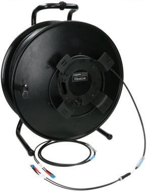 Klotz 2x LC/UPC - 2x LC/UPC kábeldob FiberLink - single-mode OS2 - 400m