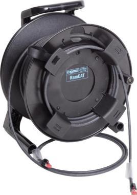 Klotz rugalmas, dupla árnyékolt RamCAT hálózati dob AWG24 tömör vezetővel CAT5e / RJ45 - RJ45- 100m