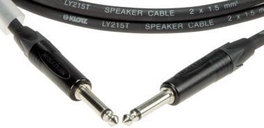 Klotz IM kabel 2 x 1,5 mm² PVC pro reproduktory Neutrik Jack 10m