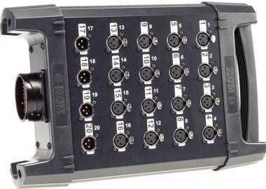 Klotz Stagebox 16/4 XLR 3p, RMP 85p, jednovrstvé uzemnění