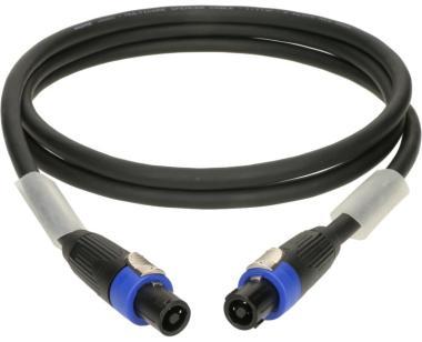 Klotz 4 x 4,0 mm² hangfalkábel PUR speakON 4p mama/mama fém burkolattal - 5m