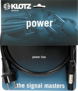 Klotz flexibilis H05VV-F tábkábel 3G 1,5 mm² Schuko - powerCON TRUE1 - 10m