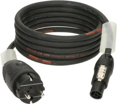 Klotz TITANEX H07RN-F tábkábel 3G 1,5 mm² Schuko - powerCON TRUE1 - 30m
