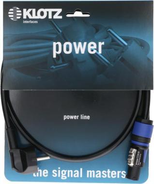 Klotz napájecí kabel 3G 1,5 mm² Schuko - powerCON A - 1,5m