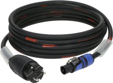 Klotz Hibridní napájecí kabel 3G 2,5 mm² Schuko - powerCON A - 25m