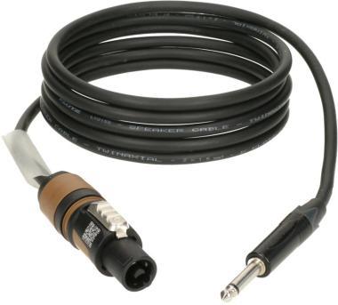 Klotz kabel 2 x 1,5 mm² speakON 2p - jack 2p - 2m