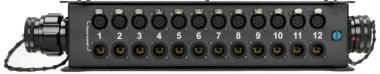 Klotz TrussLink 12x XLR 5p mama||M - 2x RMP 37p mama/papa 12-cs. - DMX - 0,476m