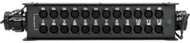 Klotz Stagebox 12x XLR 5p, 2x RMP 37p, DMX, 0.4765m