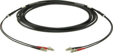 Klotz 2x LC/UPC - 2x LC/UPC breakout patch kábel FiberLink - multimode OM4 - 5m