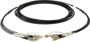 Klotz optický kabel 4x SC/UPC, multimódový OM4, 10m