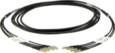 Klotz 4x LC/UPC - 4x LC/UPC breakout patch kábel FiberLink - multimode OM4 - 30m