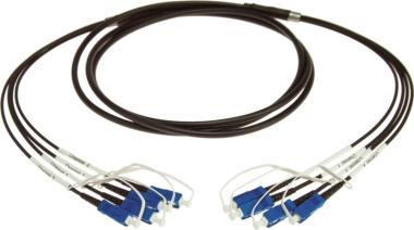 Klotz 4x SC/UPC - 4x SC/UPC breakout patch kábel FiberLink - single-mode OS2 - 10m