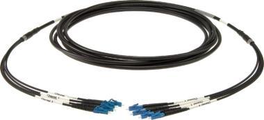 Klotz 4x LC/UPC - 4x LC/UPC breakout patch kábel FiberLink - single-mode OS2 - 500m