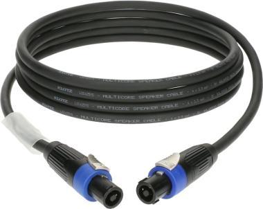 Klotz IM kabel speakON 4p, 4 x 2,5 mm², PVC, 18m, kovový kryt