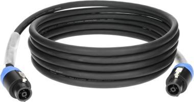 Klotz 8 x 2,5 mm² hangfalkábel PVC speakON 8p mama/mama műanyag burkolattal - 2m