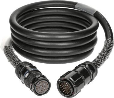 Klotz PA-COM kabel 24 x 4,0 mm², zlaté konektory, 35m