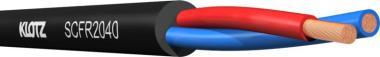 Klotz twinaxiális hangfalkábel 2 x 4,0 mm² - FRNC - DCA