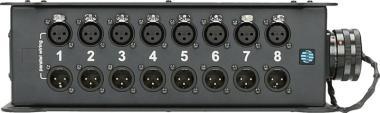 Klotz TrussLink 8x XLR 3p mama||papa - RMP 25p papa 8-cs. stagebox - 0,3175m