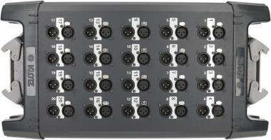 Klotz TrueLink Pro 20x XLR 3p mama||papa - 2x Han® D papa 20-cs. stage box - közös földelés - 0,465m