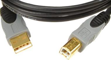 Klotz USB kabel A - B, vysokorychlostní, 1,5m