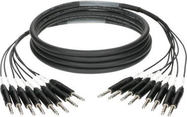 Klotz 8-cs. analóg loom - szimmetrikus 8 x TRS - 8 x TRS - 3m