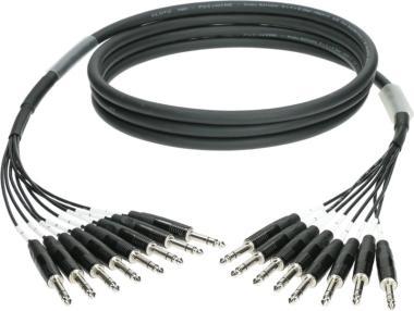 Klotz 8-cs. analóg loom - szimmetrikus 8 x TRS - 8 x TRS Klotz csatlakozók - 9m