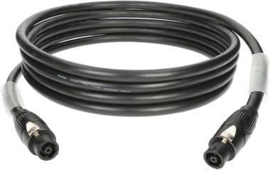 Klotz 8 x 4,0 mm² hangfalkábel PUR speakON 8p mama/mama fém burkolattal - 1m