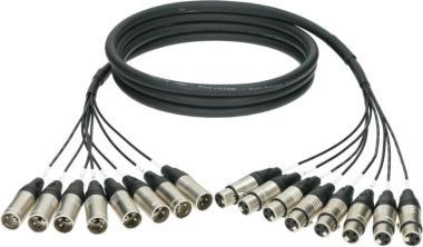 Klotz IM kabel skupinový, symetrický 8 x XLR 3p samice - 8 x XLR 3p samec, 5m
