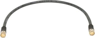 Klotz UHD kabel s BNCslim konektorem, HD, UHD, 12G, 4K - 1m