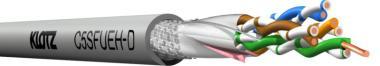 Klotz CAT5e datový kabel AWG 24/1 - SF/UTP - FRNC Dca - 500m