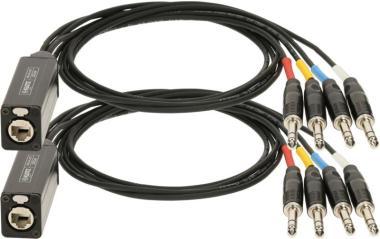 Klotz CATLink MINI 4 kanálový vstupní a výstupní adaptér 2 x CLTRS-MINI4 - 0,8m